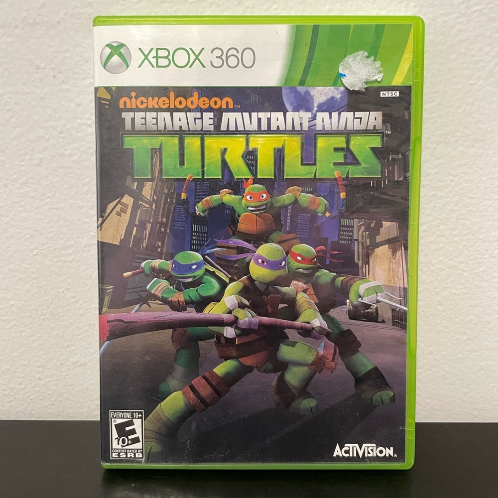Teenage Mutant Ninja Turtles Xbox 360 Nickelodeon TMNT Microsoft Video Game 2013